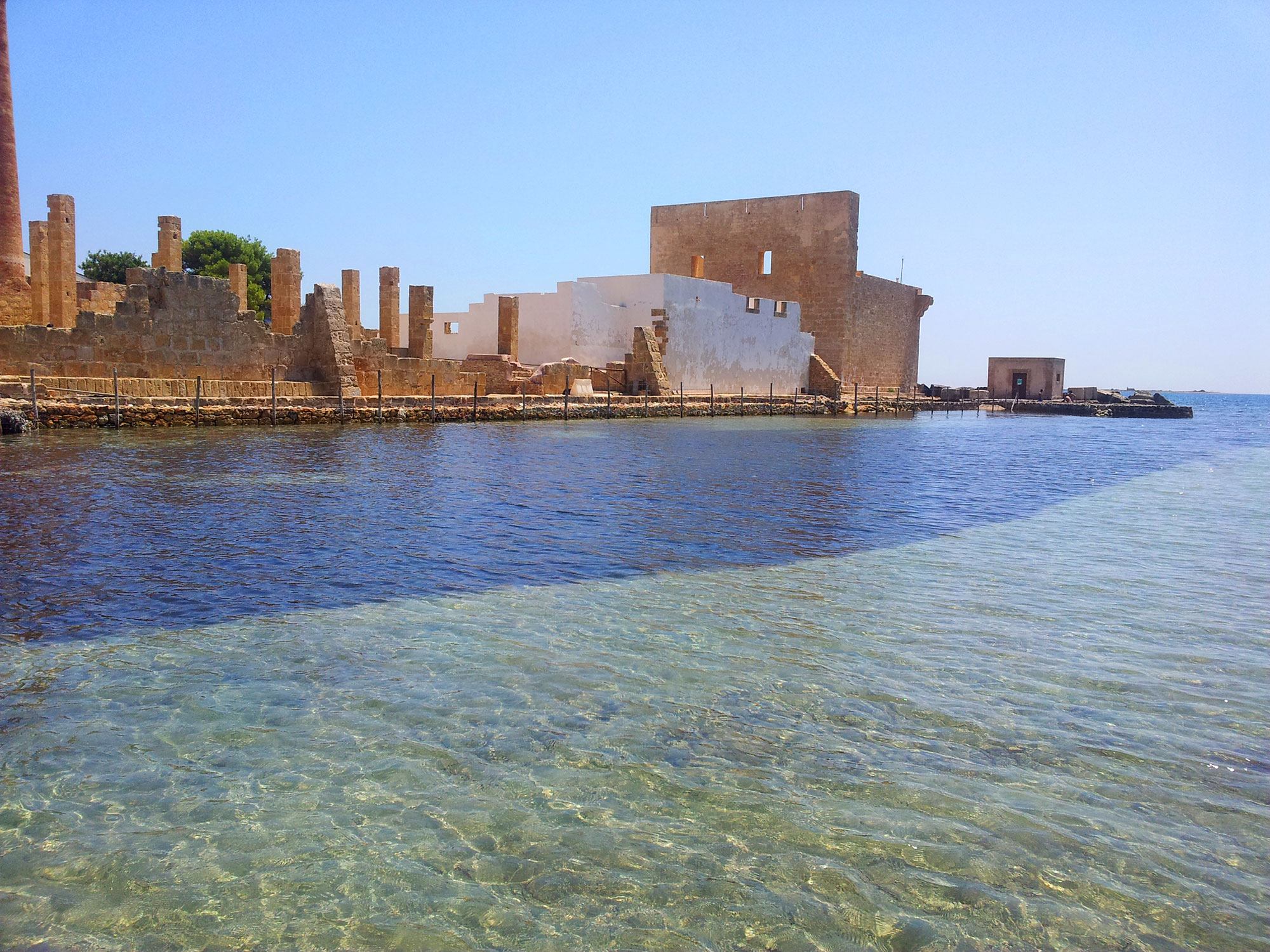 Vendicari Beach - the beach of Tonnara and Torre Sveva